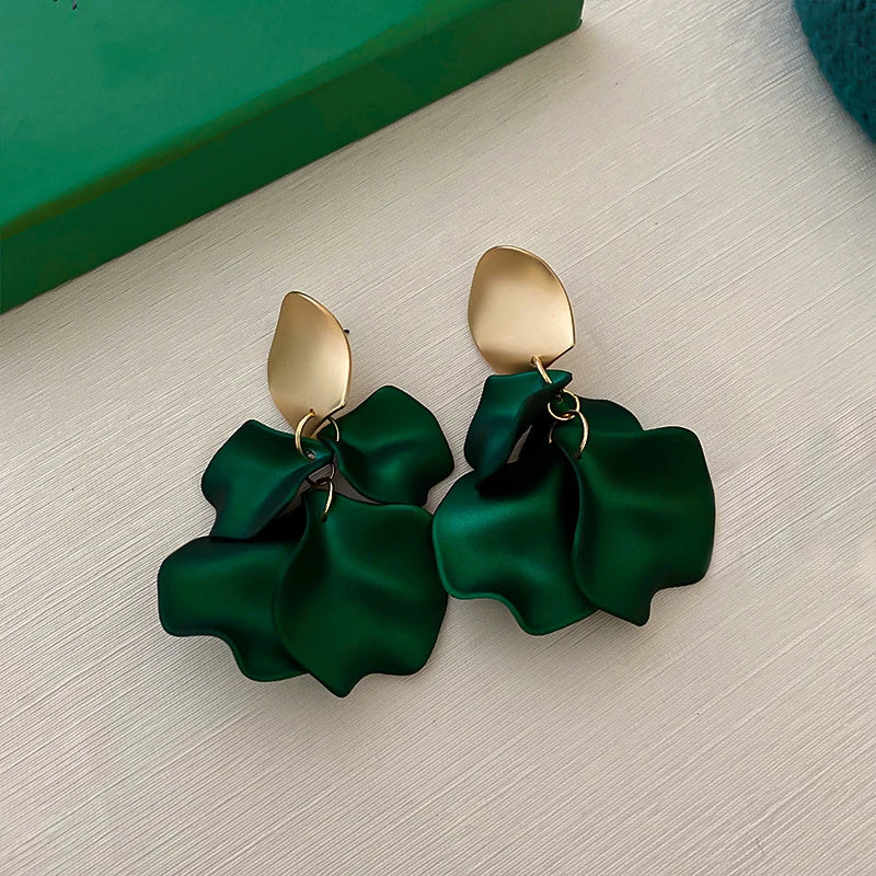Boucles D'oreille Fleuri