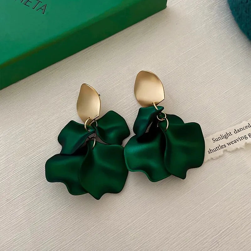 Boucles D'oreille Fleuri