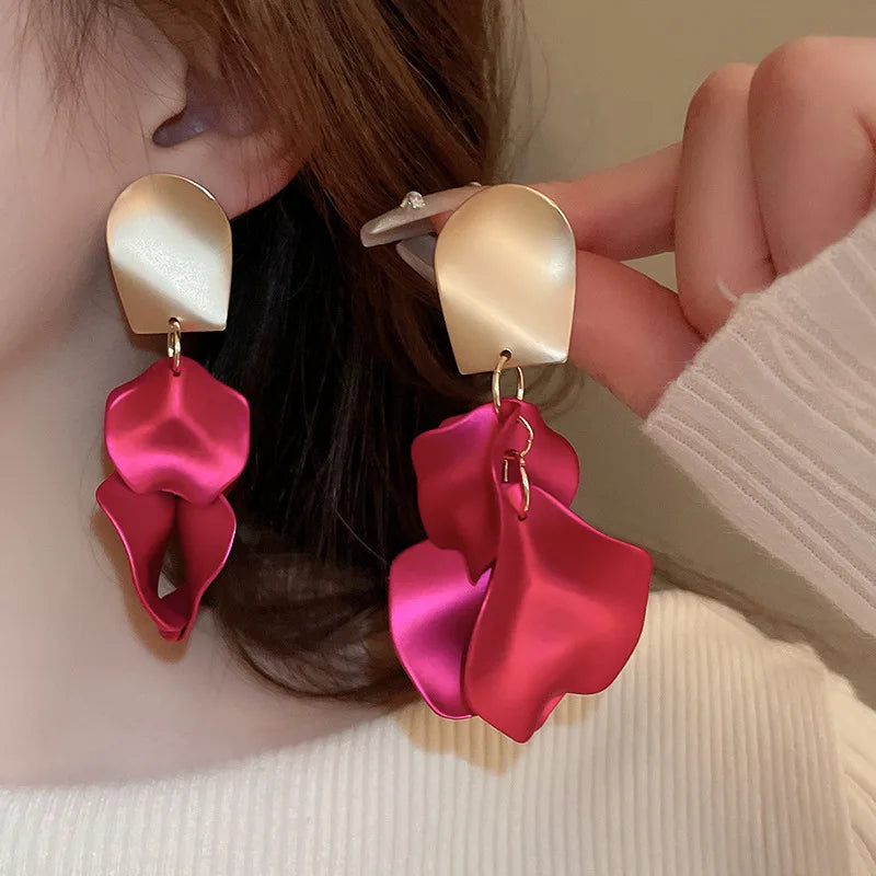 Boucles D'oreille Fleuri
