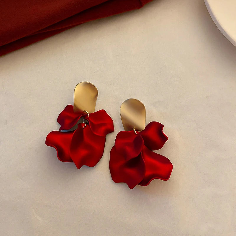 Boucles D'oreille Fleuri